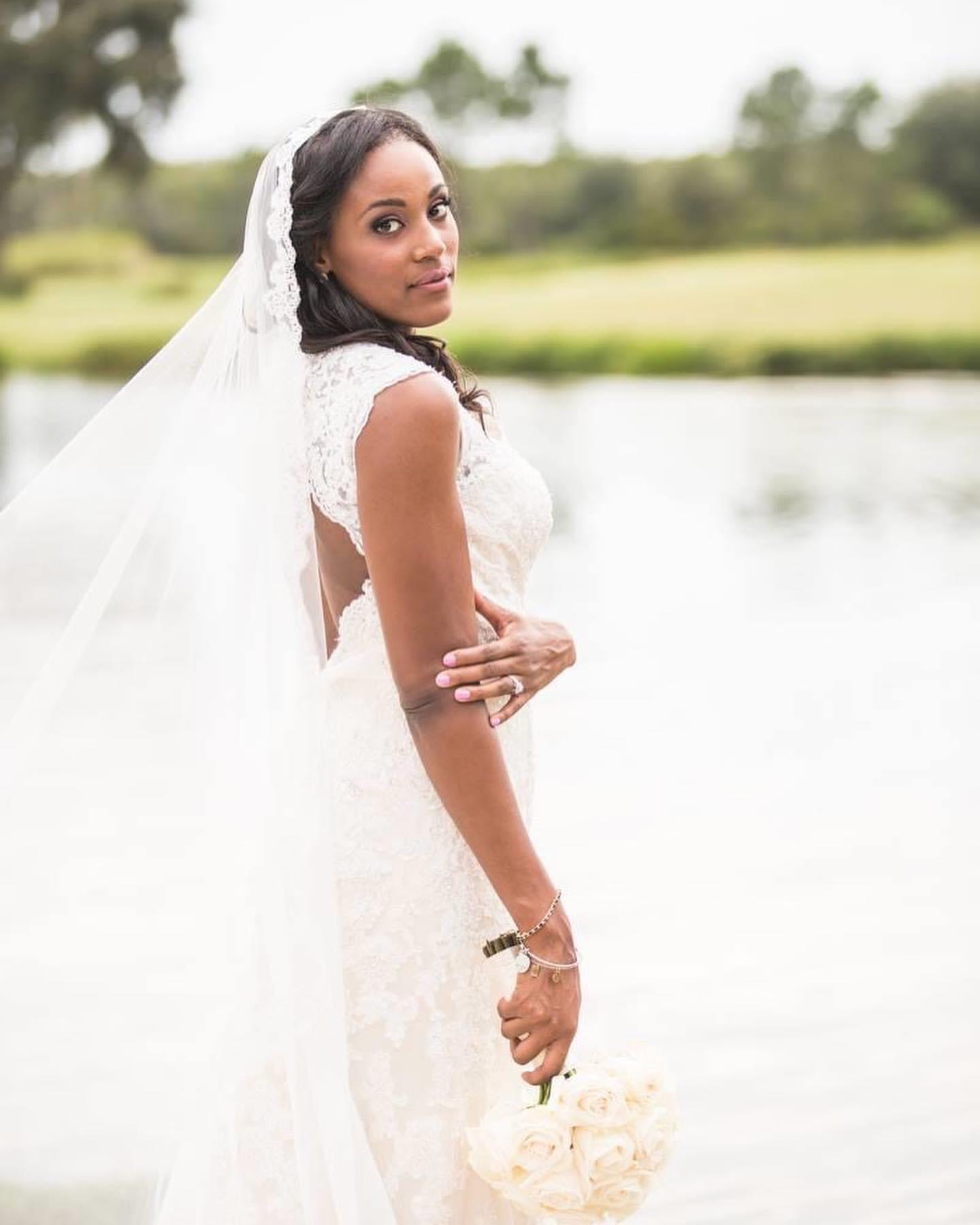 Beautiful Bride by the Lake: Hair and Makeup by Kristy's Artistry Design Team