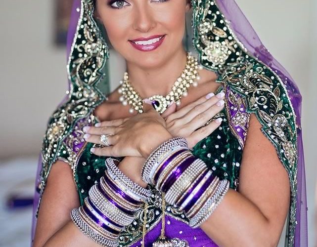 Stunning Indian Wedding Hair and Makeup - Kristy's Artistry Design Team