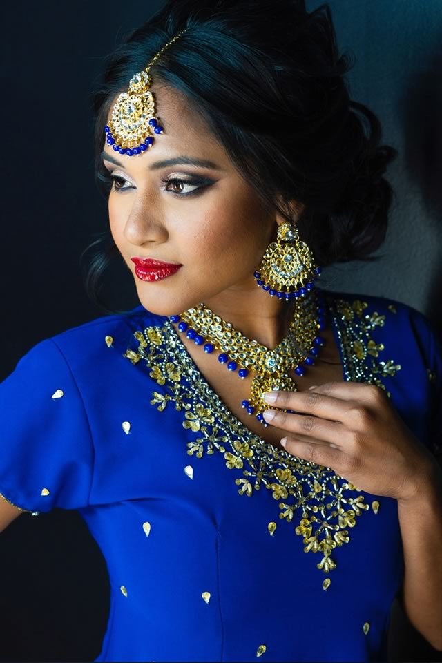 Indian Wedding Hair and Makeup by Kristy's Artistry Design Team