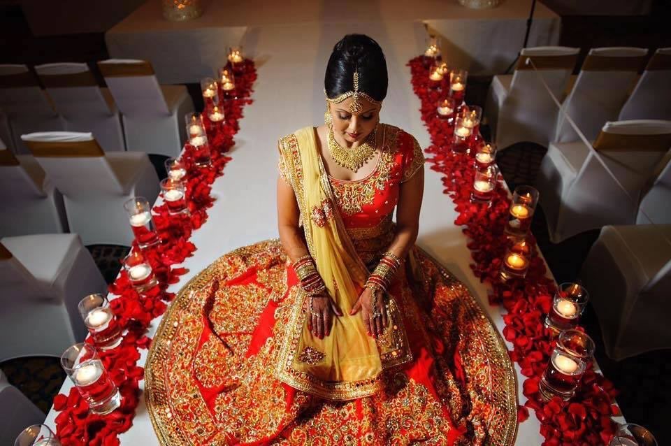 Luxury Hair and Makeup for Indian Bride