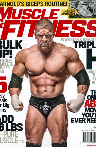Magazine and Production Hair and Makeup WWE Triple H