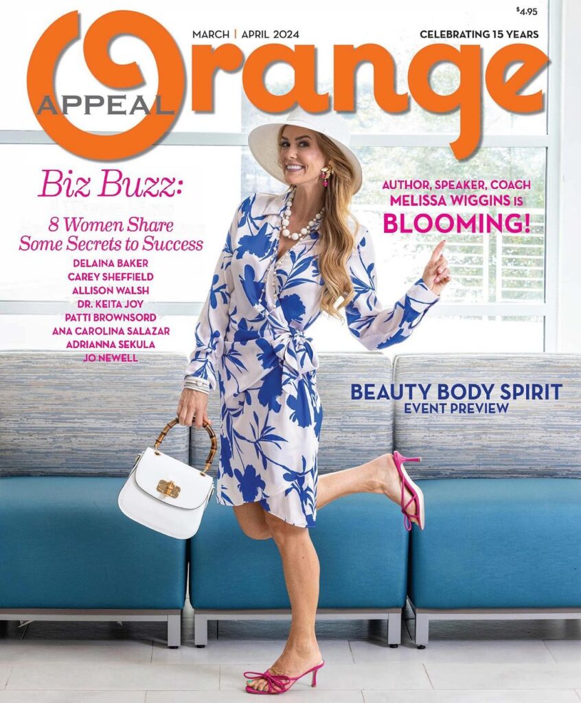 Orange Appeal Magazine with Kristy's Artistry Design Team Florida