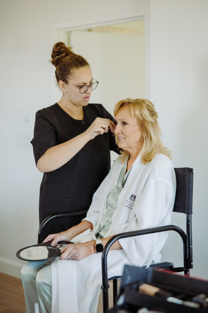 airbrush wedding makeup by Kristy's Artistry Design Team Florida