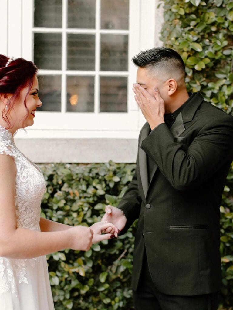 Wedding day glam and when to book your services for your wedding day hair and makeup.