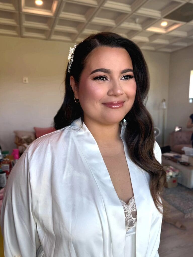Wedding glam for summer Central Florida bride