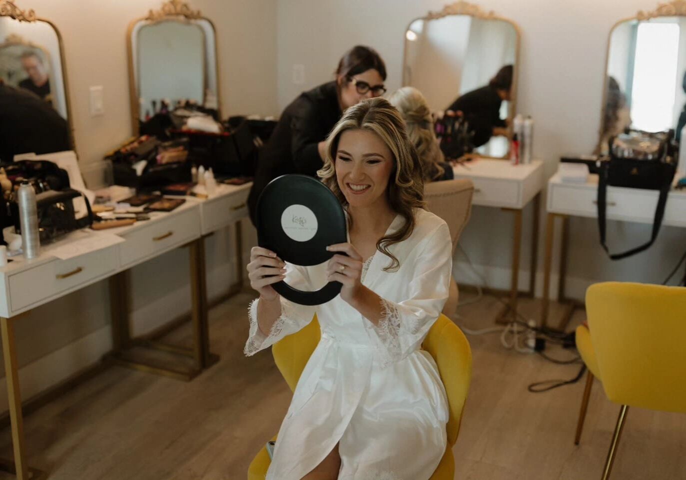 Kristy's Artistry Design team wedding hair and makeup